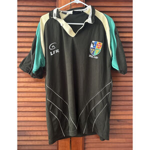 LIVE FOR RUGBY LFR Ireland Green Short-Sleeve Embroidered Patch Jersey Large